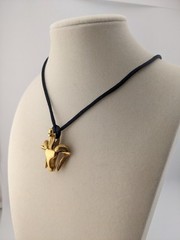 Vintage 1976 MMA Metropolitan Museum of Art Egyptian Revival Rams Head Pendant