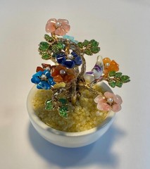 AUTHENTIC SWOBODA GEM TREE ~ MULTI-STONE, BIRD ON TREE ~ STUNNING!