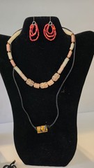 Vintage Retro MCM Beaded 13 Necklace Various Colors 3 Earrings, 3 Bracelets