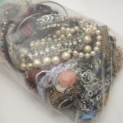 3+ LB Lot WEARABLE Jewelry Vintage Modern Great For Wear Or Arts Crafts