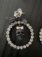Betsey Johnson Skull Earrings Rare – G2