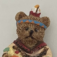 3 Vintage Resin Bear Pins Boyd’s Bears Mom Lifesaver Adventure Thanksgiving