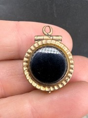 Vintage Gold Filled Double Sided Watch Fob
