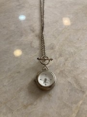 VTG Gianello Sterling Watch Pendant See Description Does Not Work