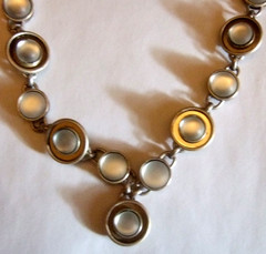 Vintage Costume Jewelry Estate Necklace Great Look 24 inches