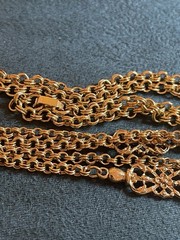 *RARE* ART Arthur Pepper Victorian Revival Tassel Pendant Necklace
