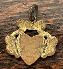 Vintage 13″Forstner 12kt. Gold Filled Woman’s/Child’s chain & pendant w/initials