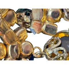 Stunning Vintage Crystal Waterfall Brooch
