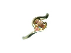 Antique 19thC 1/3ct+ Alexandrite 14kt Ring Genuine Russian Natural Color-Change
