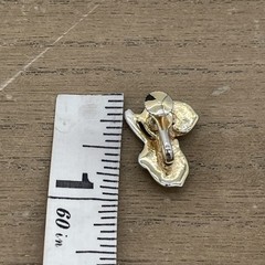Vintage Unbranded Silver & Gold Toned Acorn Earrings With Screw-Back Closure