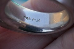 Vintage Robert Lee Morris Sterling Silver Ring – Size 5.75 / 9.6 Grams