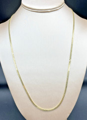 Vintage Cador Gold Plated Herringbone Necklace 23″ Signed