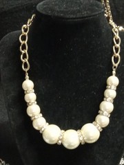Vintage 2 Modern Costume Jewlery Rhinestone Lot Necklaces Bracelets Pins & More!