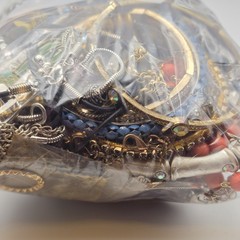 Bag Old Unsearched Jewelry Lot Vintage Estate Find Junk Drawer Aprox 4lb