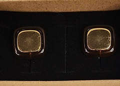 Vintage Napier 1984 Tortoise Collection Resin Clip On Screwback Earrings