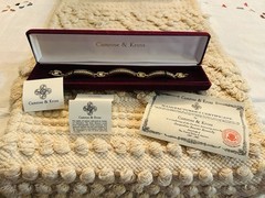 Camrose & Kross NIB COA White House Dinner Bracelet JBK Indian Dignitaries