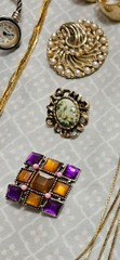 Wearable Jewelry mixed lot, Vintage And New