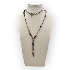 Lucky Brand Layered Y-Drop Necklace – Boho Faith & Love