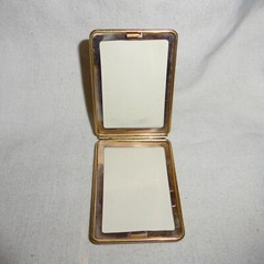 Large Rectangular Signed Marathon GF Art Deco Locket Pendant