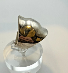 VTG Sterling Silver .925 Made in Mexico KNUCKLE DOME – ring size 9.75, 17.3 GRAM