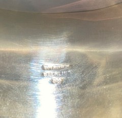 GREAT MODERNIST STERLING SILVER BANGLE BRACELET PATRICIA VON MUSULIN HEAVY 195gr