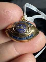 ✨Vintage Football Charm Yellow Gold 1/10 10K 1968 Western High Champions