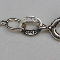 Engraved Locket Pendant Necklace Sterling Silver