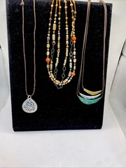 Silpada Retired Set of 3 Vintage Necklaces