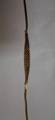 Vintage Multi Color 14k Gold Bracelet 7 1/4 Inches 5.3 Grams Lovely Retro Piece