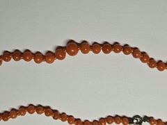 Antique Hand Knotted Red Coral Necklace