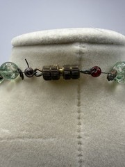 Vintage 1950’s Venetian Murano Glass Multi Color FRUIT SALAD Cluster Necklace