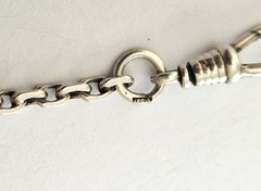 Long Necklace Chain Pendant Watch Chain 800 Silver Z524