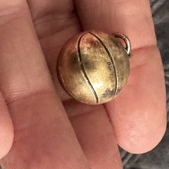 2 Vintage 1930’s Basketball Champions Charm Pendant Dated 1937 and 1939