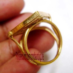 ESTATE 0.80ct ANTIQUE ROSE CUT DIAMOND SILVER 925% VICTORIAN DESIGN WEDDING RING