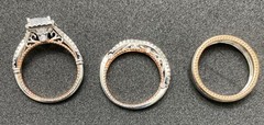 ✨Lot Of 6 Vintage To Now Beautiful Gemstone Estate Rings, All Size 9✨