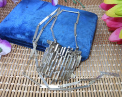 VTG REY URBAN Aage FAUSING DENMARK MODERN NECKLACE 925 STERLING SILVER 99g