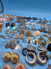 Vintage Clip-on And Screw Back Earrings **READ DESCRIPTION**