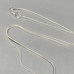 Stone Pendant Necklace Cloudy White Gemstone Amulet Wicca Chakra New Chain 20″