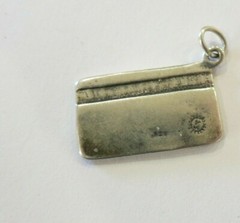 VINTAGE STERLING SILVER CHARGE IT CREDIT CARD CHARM