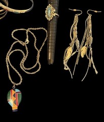 Vintage SW & NATIVE AMERICAN Costume Jewelry Lot of 2O Pieces