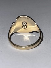 Class of 1961 10k Class Ring with Black Stone Size 5.25 – 3.8 Grams ☚☚☚☚☚Lo👀oK!
