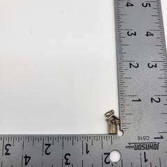 Adorable vintage Sterling Silver Wishing Well charm water well house