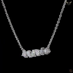 Lab Created Diamond 2.01ct Pendant Necklace White Gold Plated Gift