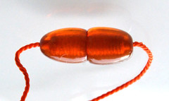 1970 RUSSIAN SOVIET BALTIC AMBER TWIST CLASP NECKLACE 老琥珀 PENDANT SUSPENSION PIN