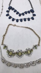 ESTATE Costume RHINESTONE Jewelry Necklaces LOT Some SIGNED Weiss Loft