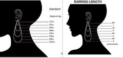 Art Deco Style Lab Created Diamond & Ruby 14K White Gold FN Drop/Dangle Earrings