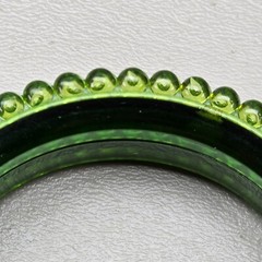 Vintage Acrylic Bangle Bracelet Lot West Germany Red Green Yellow Size 8