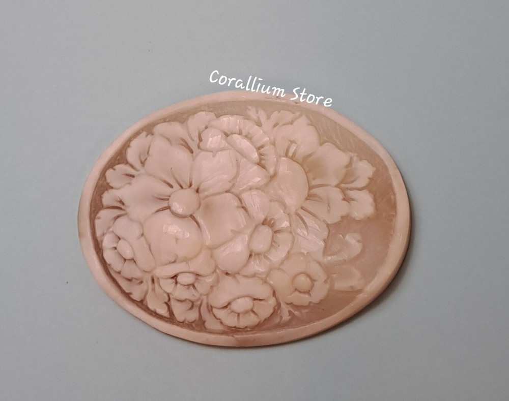 Cameo handmade Victorian model, without pantograph, great realism. 60x 45 mm