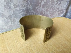 Vintage old retro bracelet Wonderful Cuff Bracelet Armenia Melchior USSR Soviet