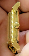 Vintage Bulova 10K Rolled Gold Plate Wristwatch With 3 Diamond Dial c1948